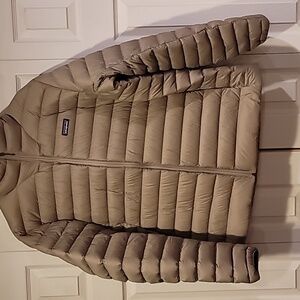 Patagonia Light Brown Quilted Jacket
